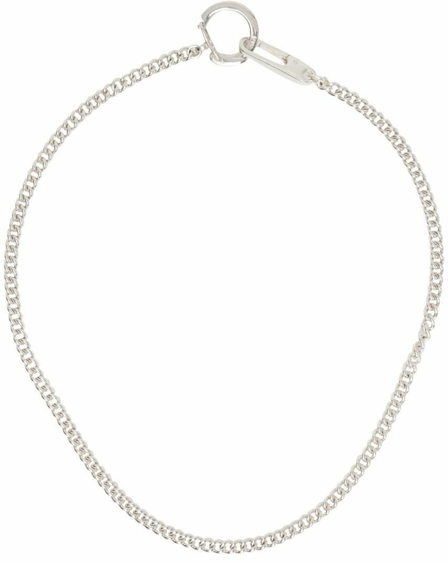 Photo: Martine Ali Silver Tela Clip Necklace