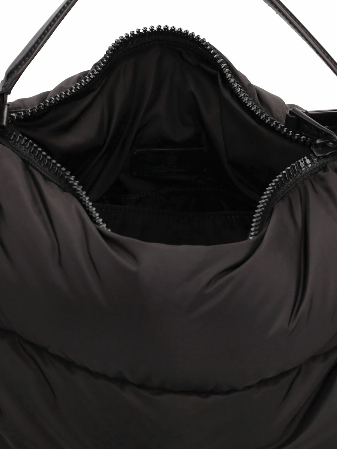 MONCLER ブラック ナイロン バッグ MONCLER - Legere Quilted Nylon Zip Tote Bag Moncler