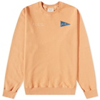 Foret Men's Voyage Crew Sweat in Sandstone