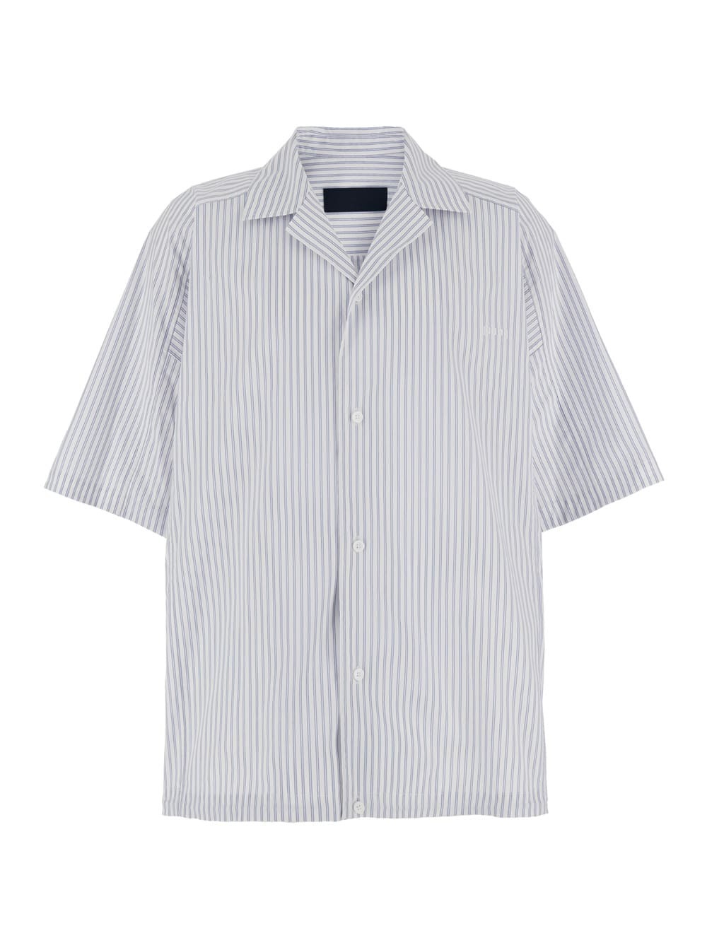 Juun.J Blue Argyle Damage Check Shirt Juun.J