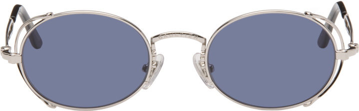 Photo: Jean Paul Gaultier Silver 'The 55-3175' Sunglasses