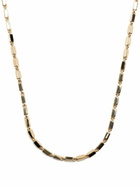 Suzanne Kalan 18kt Yellow Gold Block-Chain Medium Baguette Necklace
