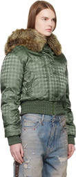 AMIRI Green MA Quad Hooded Jacket