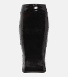 Alexandre Vauthier - Sequined midi skirt