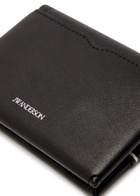 JW Anderson Loafer Leather Card Holder - Black - One Size
