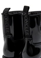 Moncler Kickstream Logo-appliquéd Rain Boots Black