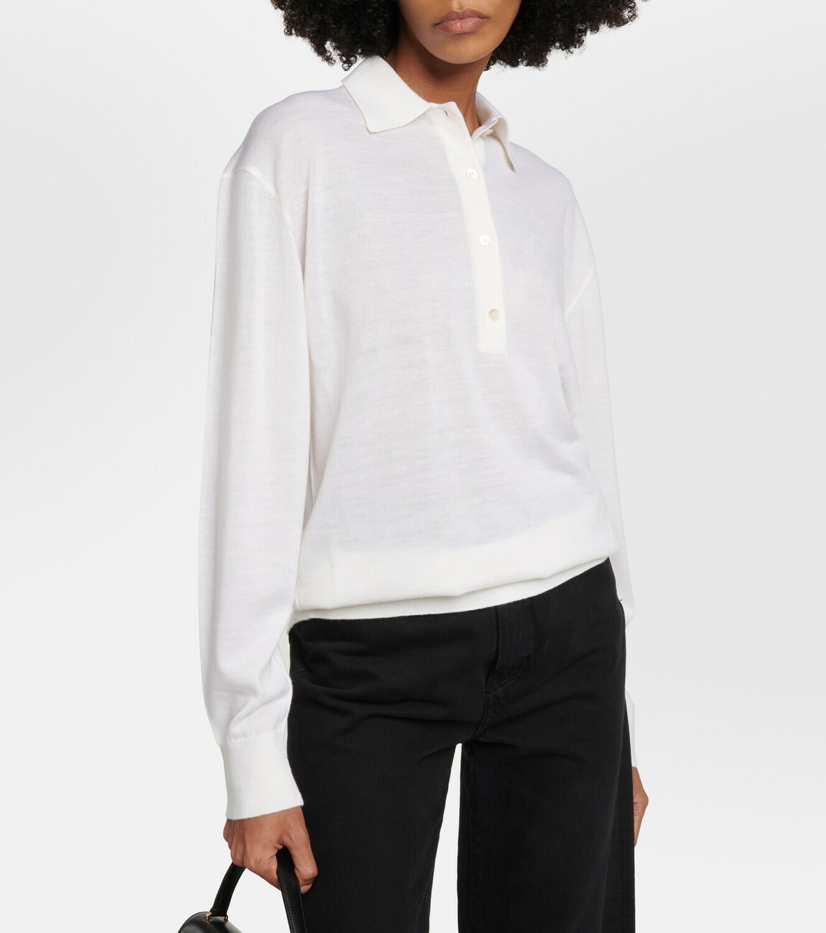 Toteme Wool-blend polo top