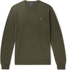 Polo Ralph Lauren - Slim-Fit Mélange Cashmere Sweater - Green