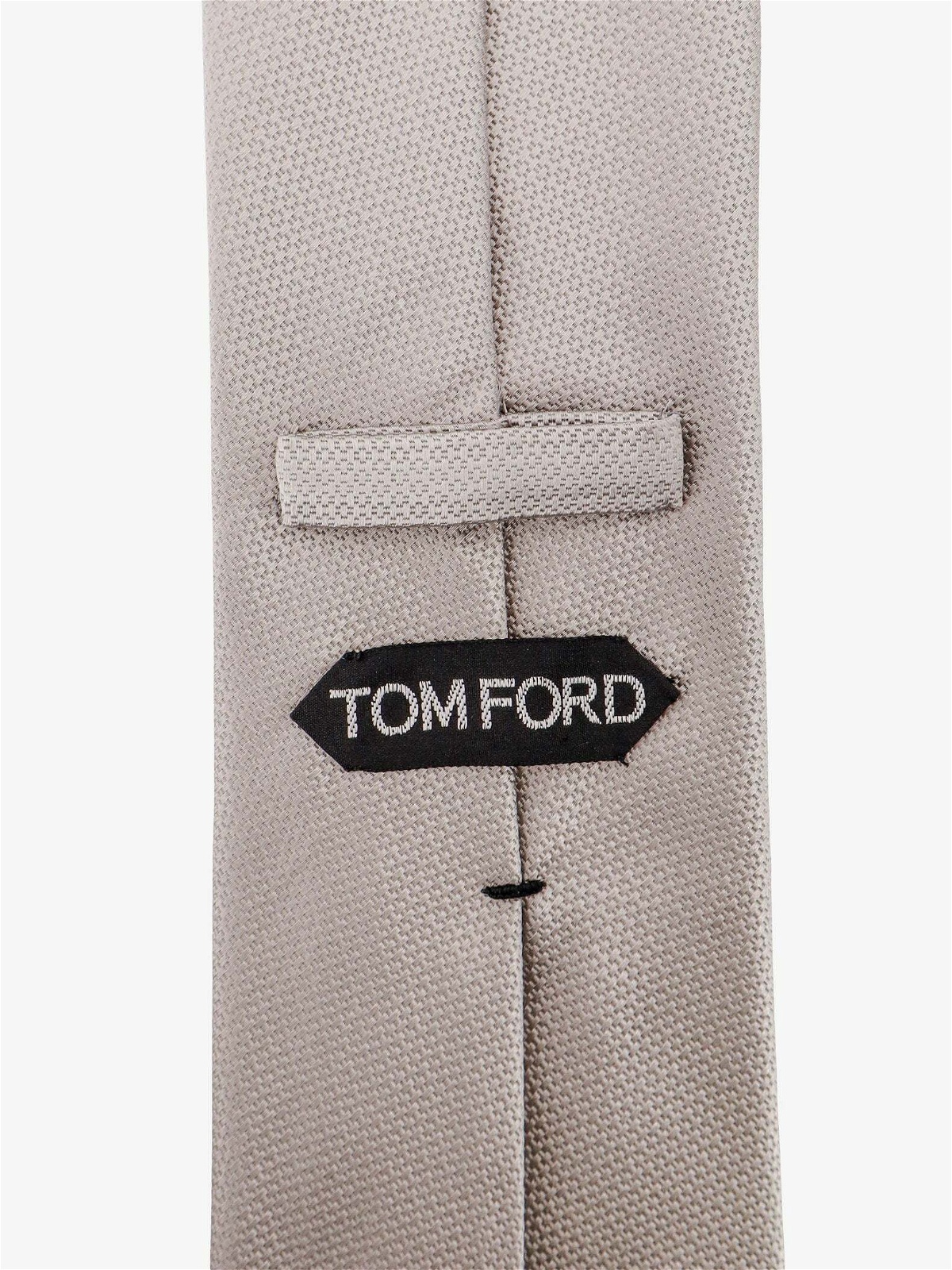 Tom Ford Tie Grey Mens TOM FORD