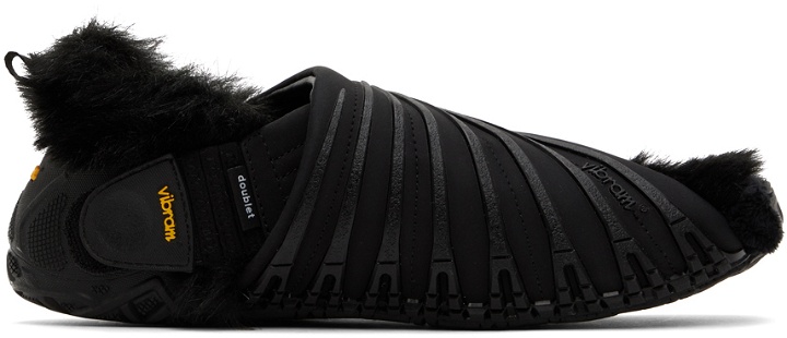 Photo: Doublet Black Suicoke Edition Bat Resting Sneakers