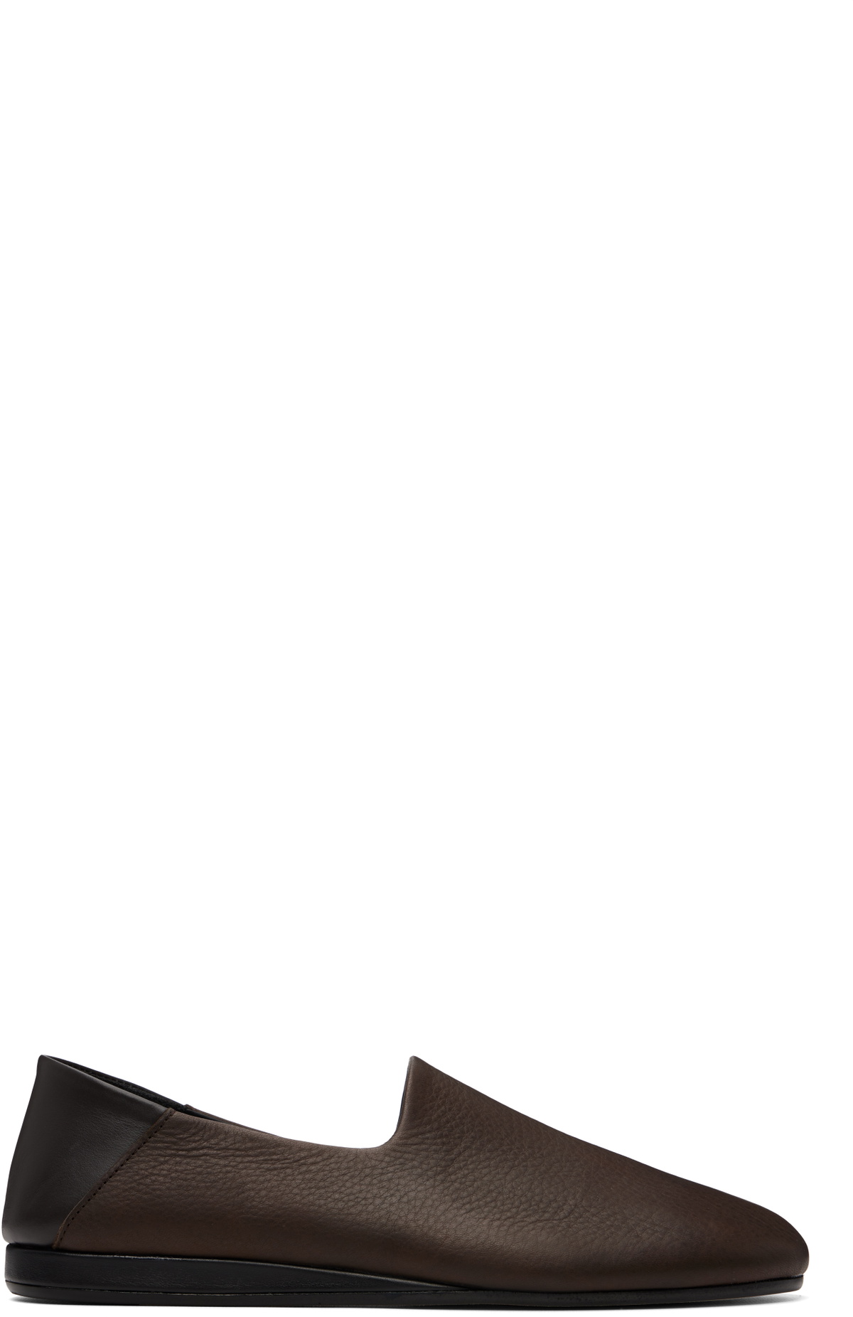 JACQUEMUS Brown 'The Slippers' Loafers