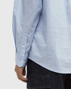 ØLÅF STRIPED OVERSIZED SHIRT Blue Womens Shirts & Blouse