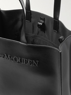 Alexander McQueen - North South Logo-Embossed Leather Tote Bag