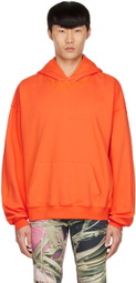 Ottolinger Orange Cotton Hoodie
