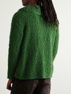 BODE - Moppet Wool-Bouclé Cardigan - Green