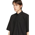 Raf Simons Black Youth Reanimator Big Fit Short Sleeve Shirt