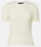 Gucci GG cotton-blend devoré T-shirt