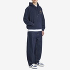 A Bathing Ape Men's 1St Camo College Logo Relaxed Fit Hoodie in Navy