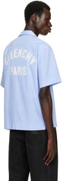 Givenchy Blue Bowling Shirt