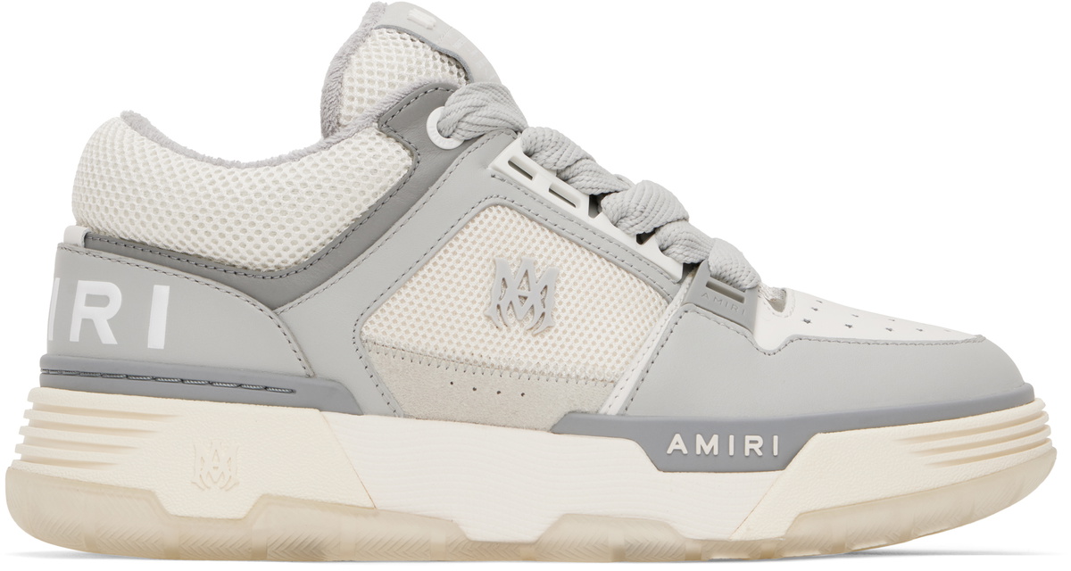 AMIRI White & Gray MA-1 Sneakers Amiri