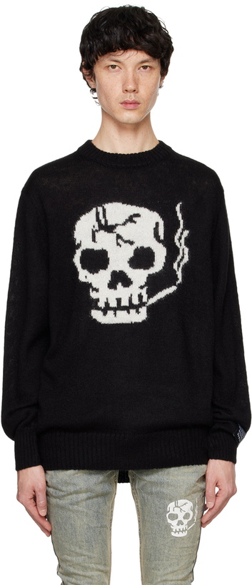Photo: Ksubi Black 'Dead' Sweater