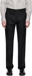 Tiger of Sweden Black Tense Trousers
