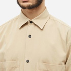 NN07 Men's Freddy Twill Patch Pocket Shirt in Light Khaki