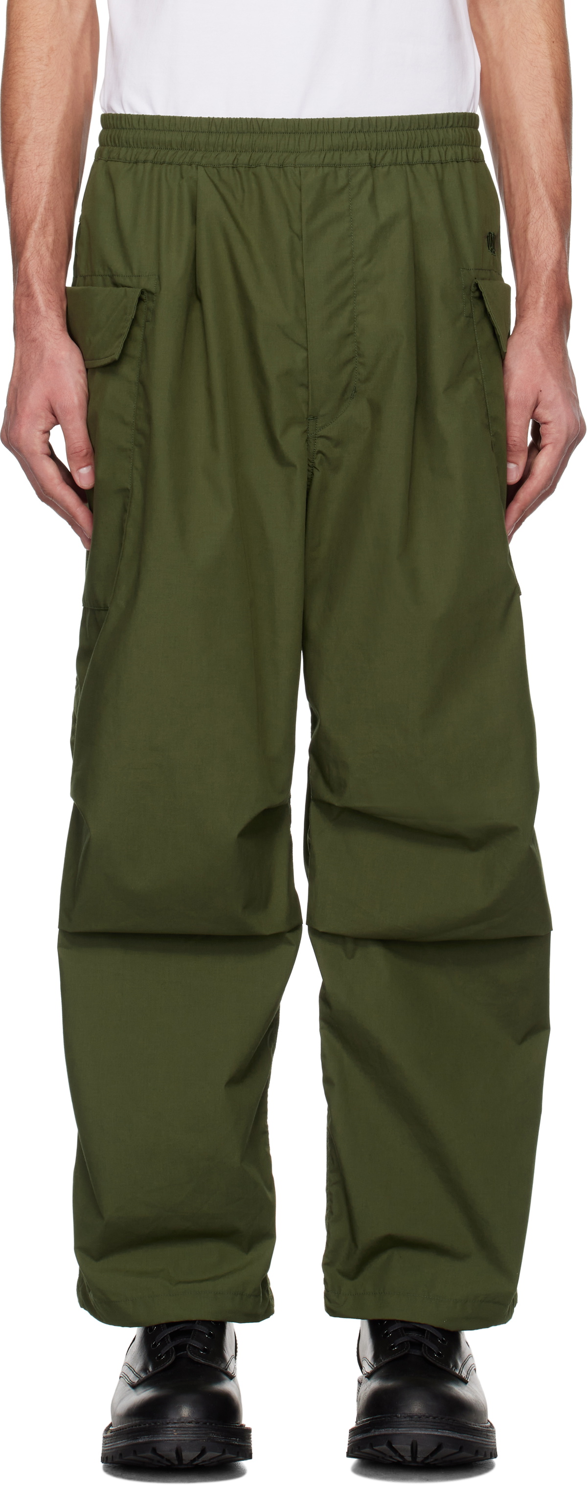 nanamica Green Deck Cargo Pants Nanamica