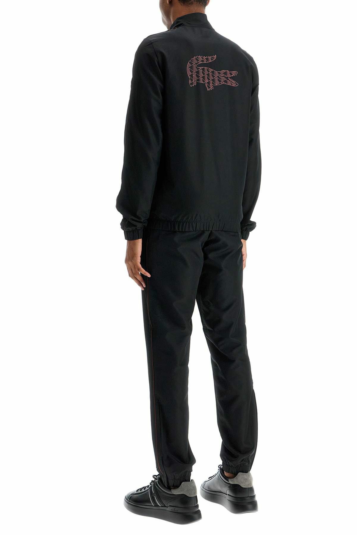 LACOSTE レギュラーフィットジャージ ブラック US L LACOSTE regular fit sports tracksuit Black Lacoste