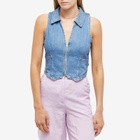 Levi's Women's Lilou Denim Vest in Blue