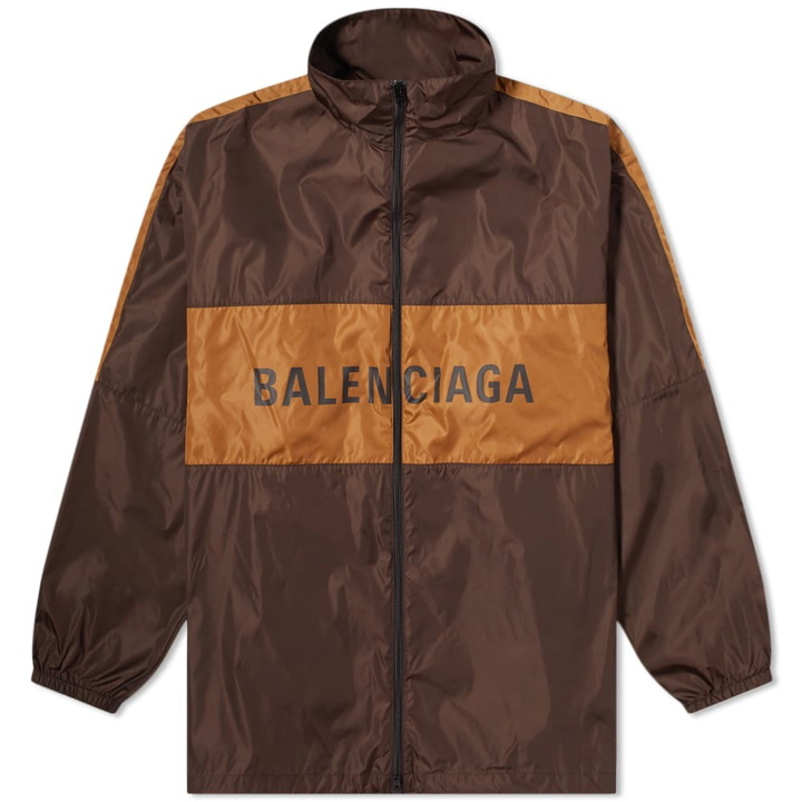 Photo: Balenciaga Zip Logo Jacket