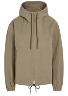 Studio Nicholson Hooded Nylon Jacket Dark Grey