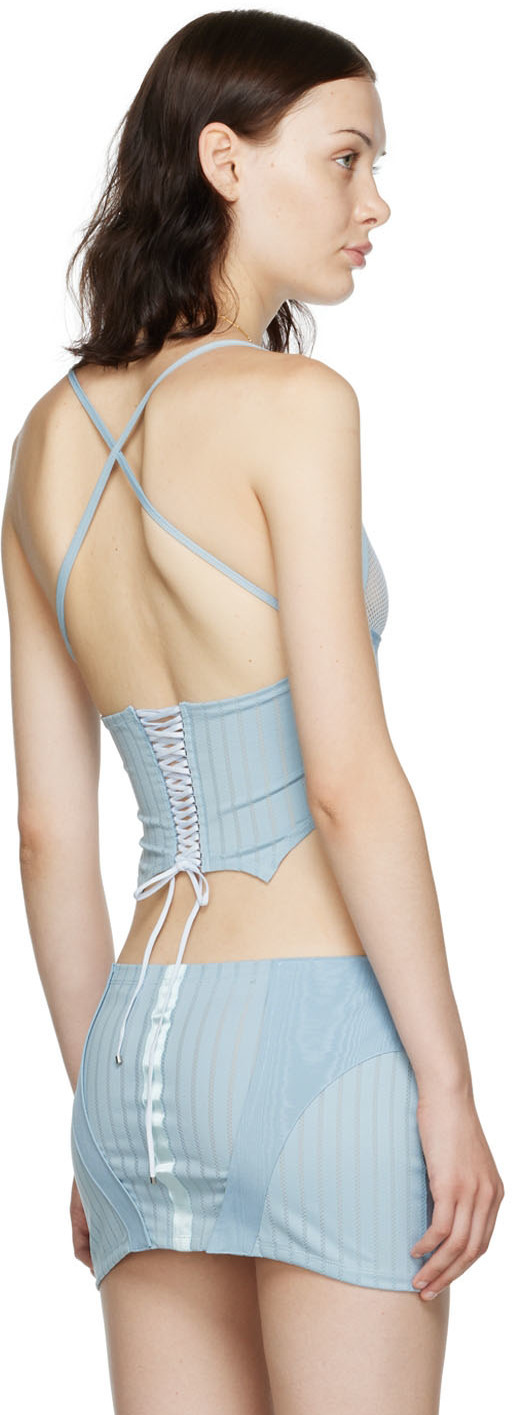 ORIENS SSENSE Exclusive Blue Neptune Tank Top