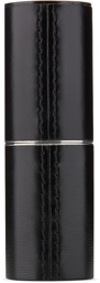 La Bouche Rouge Refillable Leather Lipstick Case – Black
