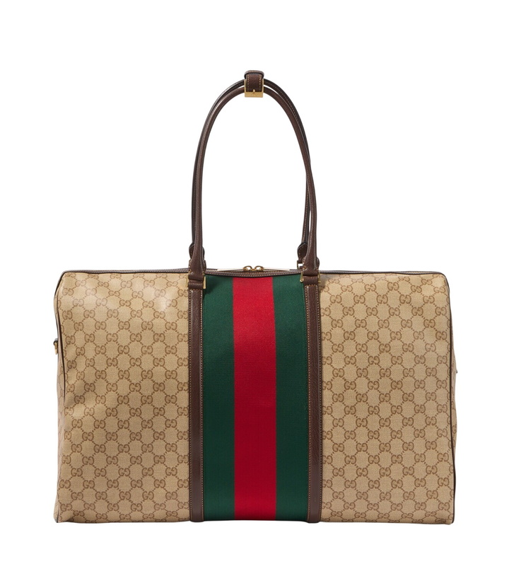 Photo: Gucci GG Web Stripe Medium duffel bag