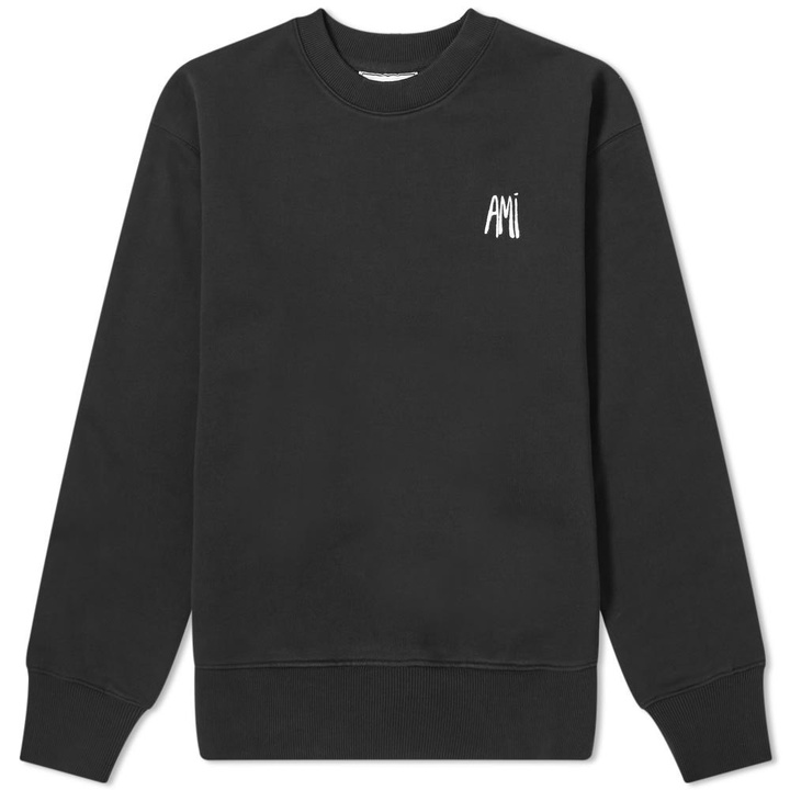 Photo: AMI Embroidered Logo Sweat