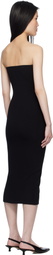 Gil Rodriguez Black 'The Tube' Convertible Midi Dress