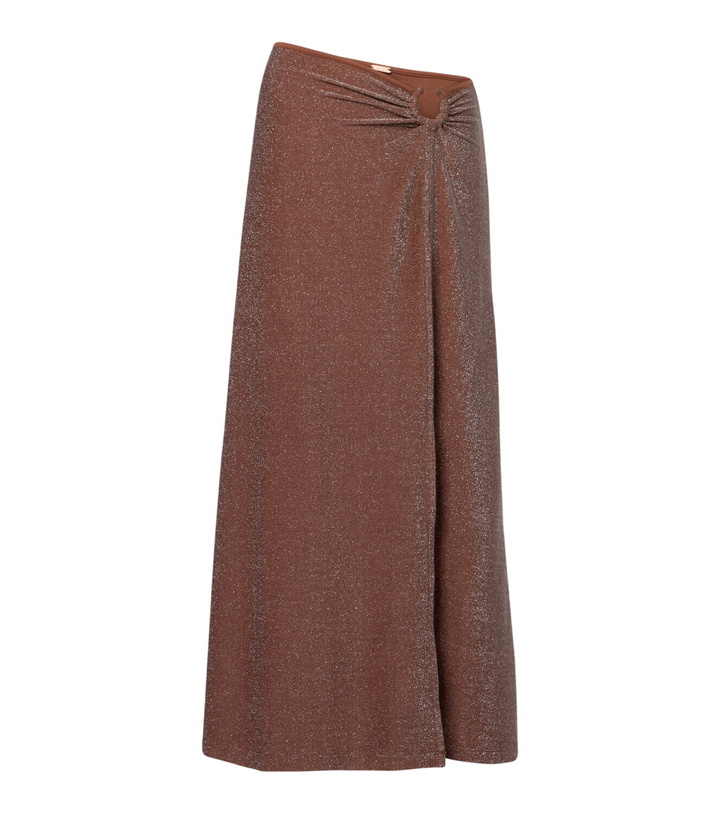 Photo: Johanna Ortiz Nuevo Destino midi skirt