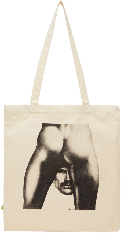 Photo: Carne Bollente Beige Tom of Finland Edition Canvas Tote Bag