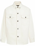 VERSACE - Cotton Denim Shirt