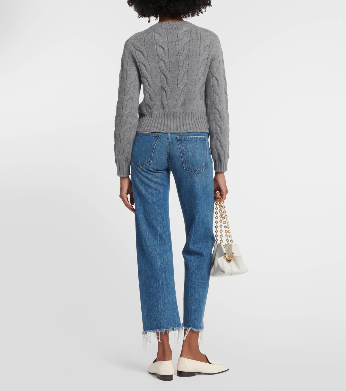 Loro Piana Cable knit cashmere sweater Loro Piana