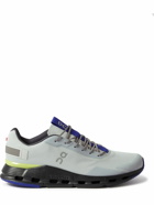 ON - Cloudnova Form Rubber-Trimmed Mesh Running Sneakers - Gray