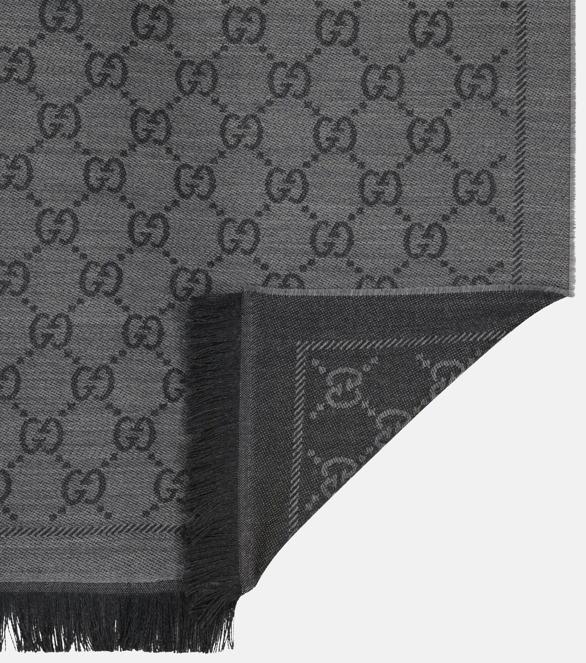 アクセサリーその他 GUCCI GG WOOL JACQUARD SCARF GG wool jacquard scarf in Beige Wool | GUCCI® SI