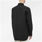Jil Sander Men's Heavy Organic Cotton Shirt in Black