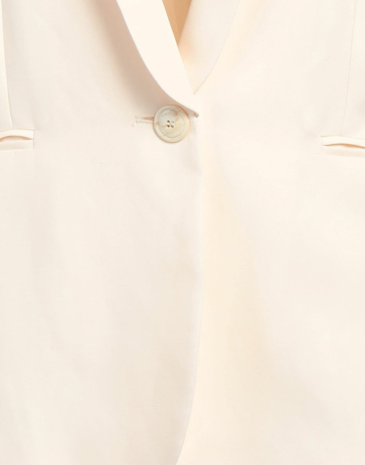 Twinset Womens Blazer Cream