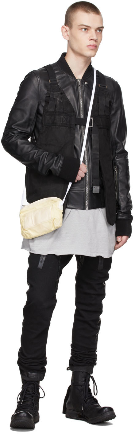 Boris Bidjan Saberi Black P14 Seam Taped Jeans