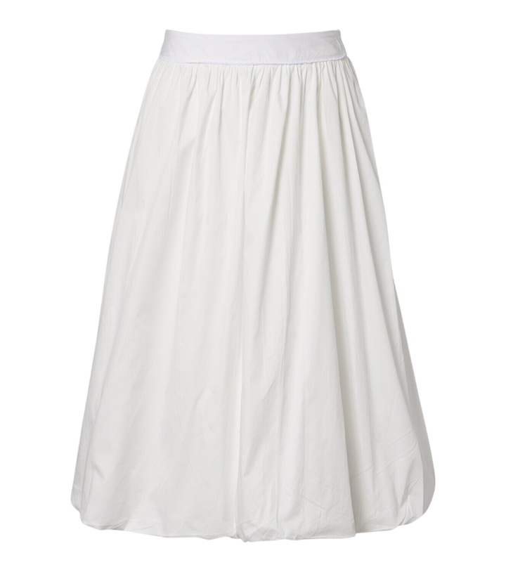 Photo: Bananhot Alba cotton poplin midi skirt