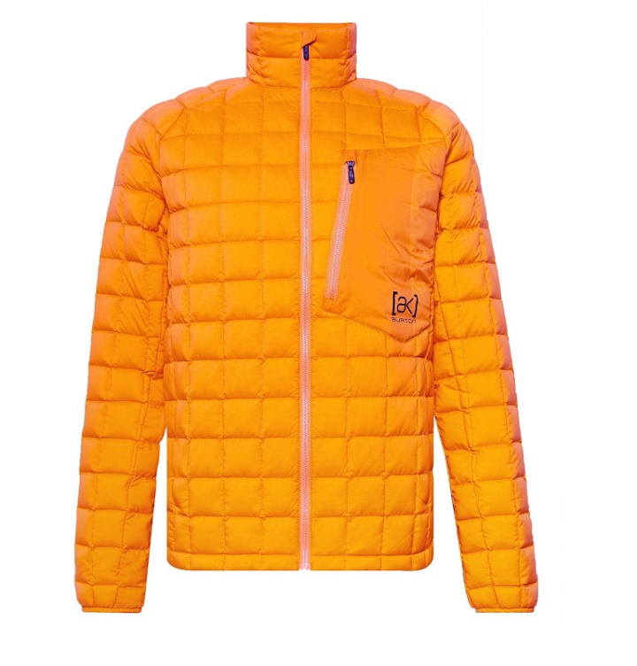 Photo: Burton - [ak] BK Lite Quilted Nylon-Ripstop Down Insulator Jacket - Orange