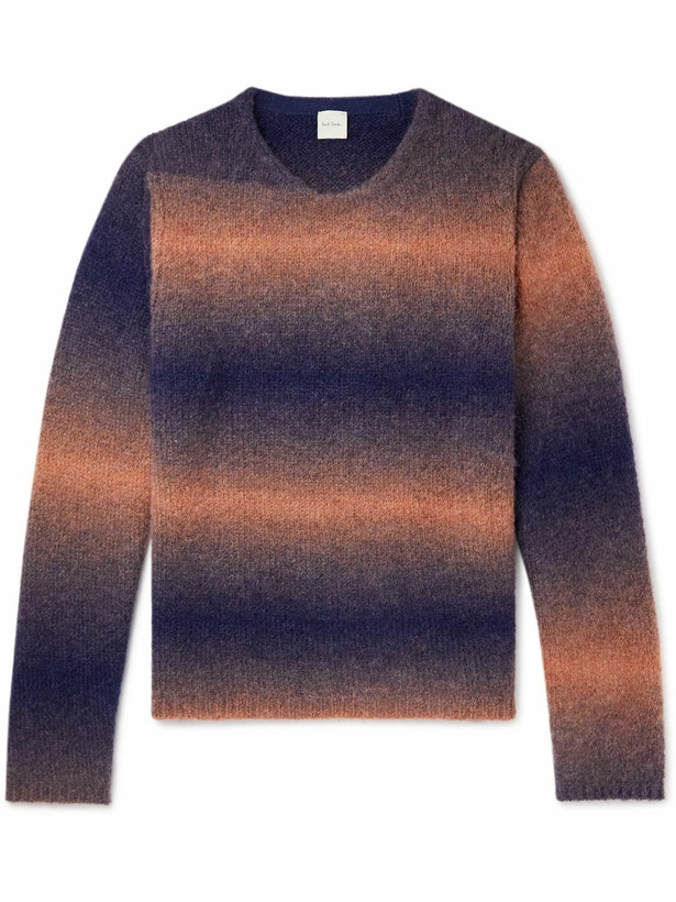 Photo: Paul Smith - Dégradé Alpaca-Blend Sweater - Purple