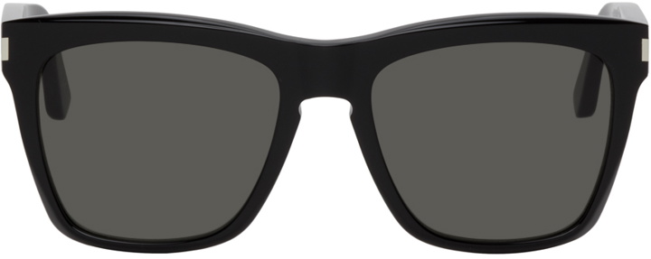 Photo: Saint Laurent Black SL 137 Devon Square Sunglasses